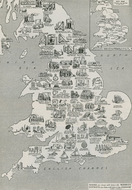 イギリスの産業のグループ化 作： 英語学校
