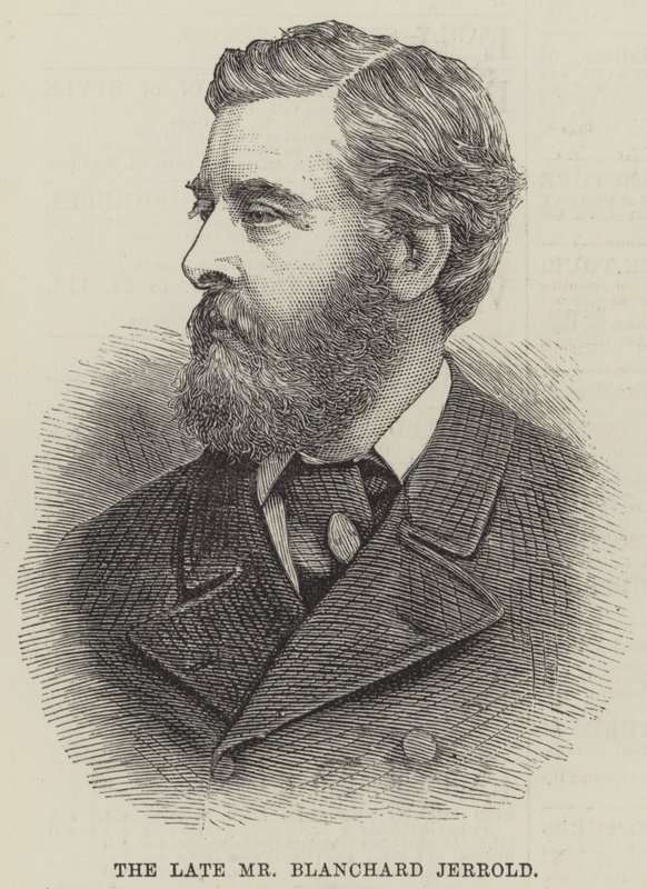 The late Mr Blanchard Jerrold (in engraving) 作： 英語学校