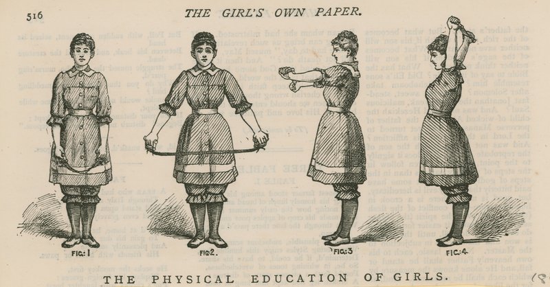 女の子の体育 作： 英語学校