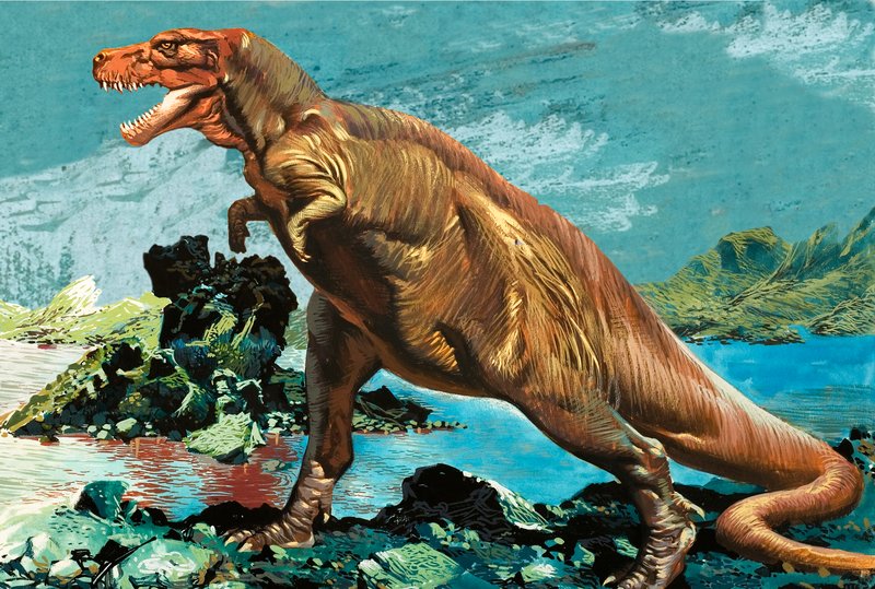 キングティラノサウルス 作： 英語学校
