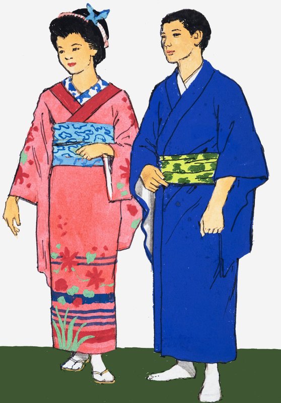 日本人男性と女性の正体不明の画像 作： 英語学校