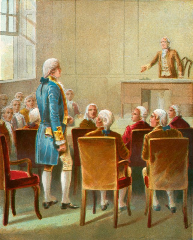 ワシントンは最高司令官に選ばれました 作： 英語学校