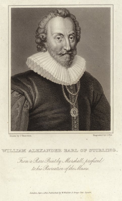 ウィリアム・アレクサンダー、スターリング初代伯爵（1570年頃？1640年9月12日） 作： 英語学校