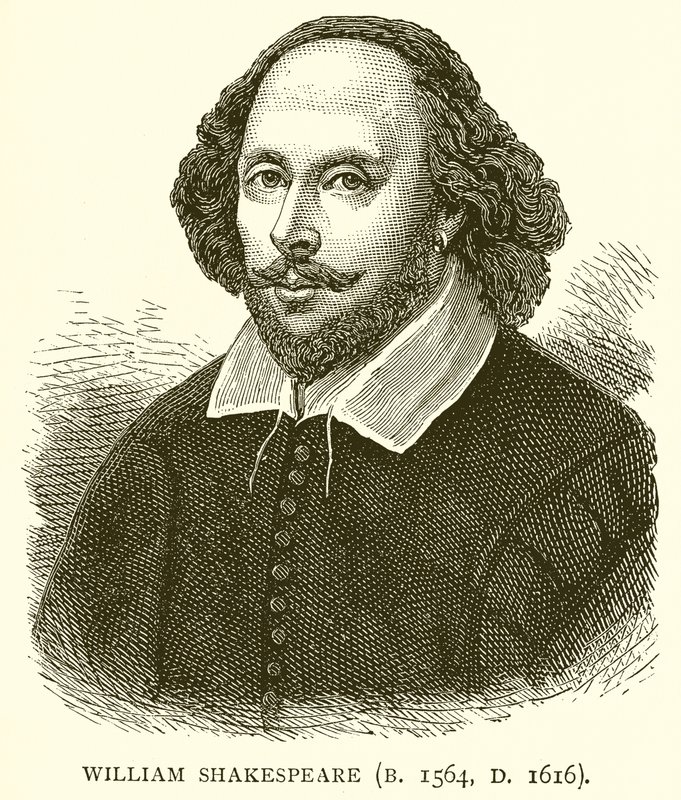 ウィリアム・シェイクスピア（B. 1564、D。1616） 作： 英語学校