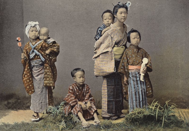 子供たちのグループ 作： ヨーロッパの写真家