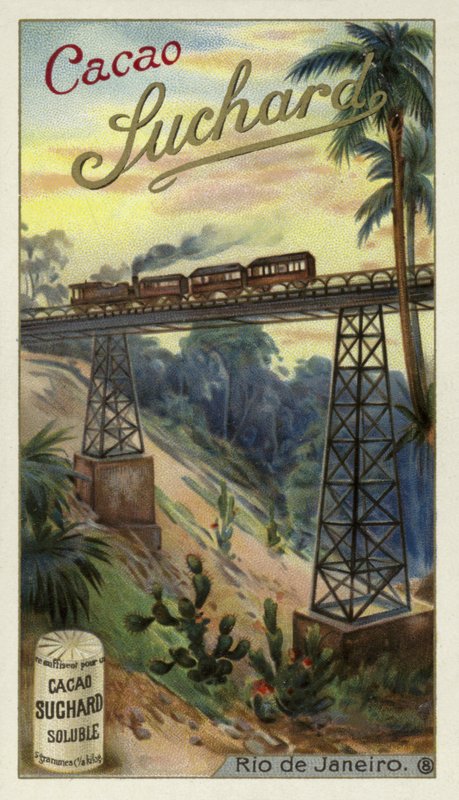鉄道、リオデジャネイロ、ブラジル 作： ヨーロピアンスクール