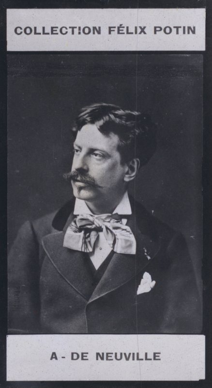 アルフォンス・ド・ヌーヴィル（1836-1885）（モノクロ写真 作： ヨーロッパの写真家