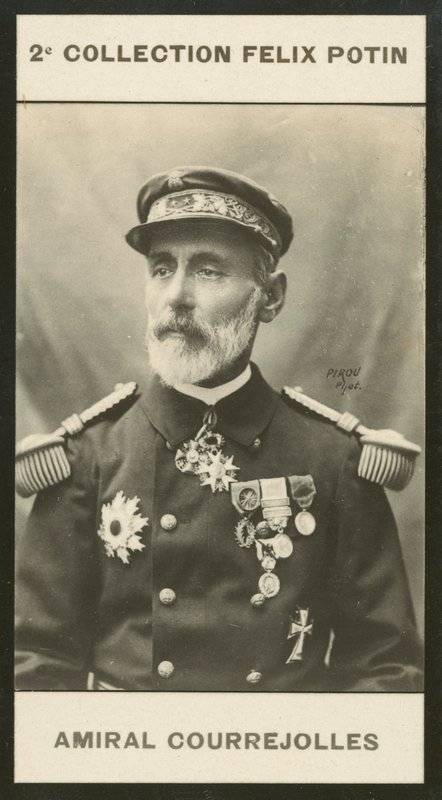 チャールズ・ルイ・テオバルト・クールジョレ提督（Admiral Charles-Louis-Theobald Courrejolles 作： ヨーロッパの写真家