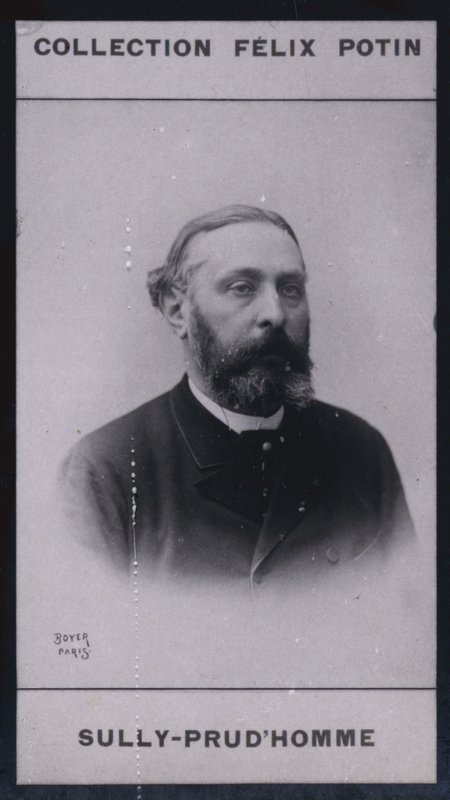 アルマン・サリ・プリュドム（1839年）（モノクロ写真 作： ヨーロッパの写真家