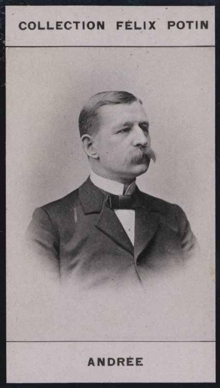 オーギュスト・アンドレ（1854年）（モノクロ写真 作： ヨーロッパの写真家
