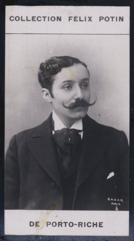ジョルジュ・ド・ポルト・リッシュ（1849年）（モノクロ写真 作： ヨーロッパの写真家