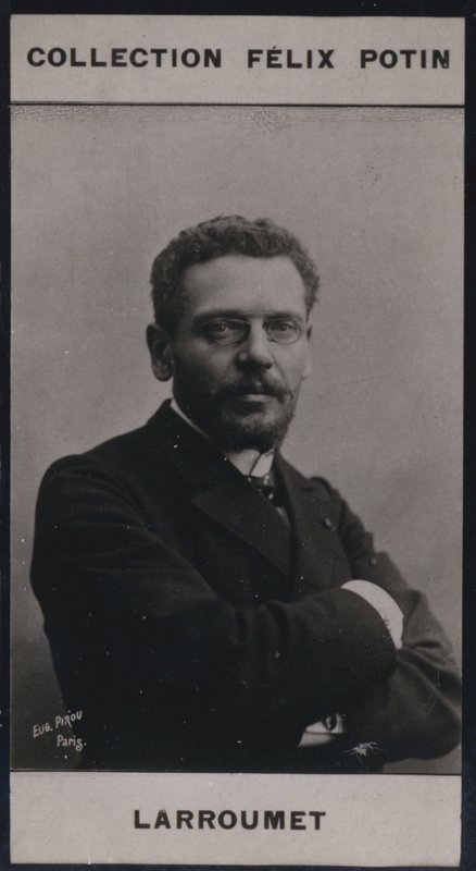 Gustave Larroumet (1852) (モノクロ写真) 作： ヨーロッパの写真家