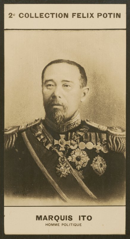 伊藤博文・侯爵（政治家 作： ヨーロッパの写真家
