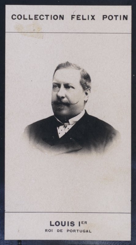 ポルトガル王ルイ1世（1838～1889年）（モノクロ写真 作： ヨーロッパの写真家