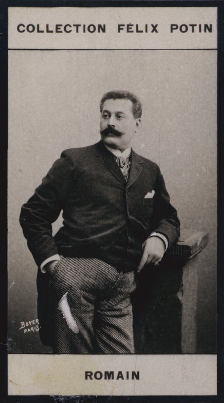 ロマン（1858年）（モノクロ写真 作： ヨーロッパの写真家