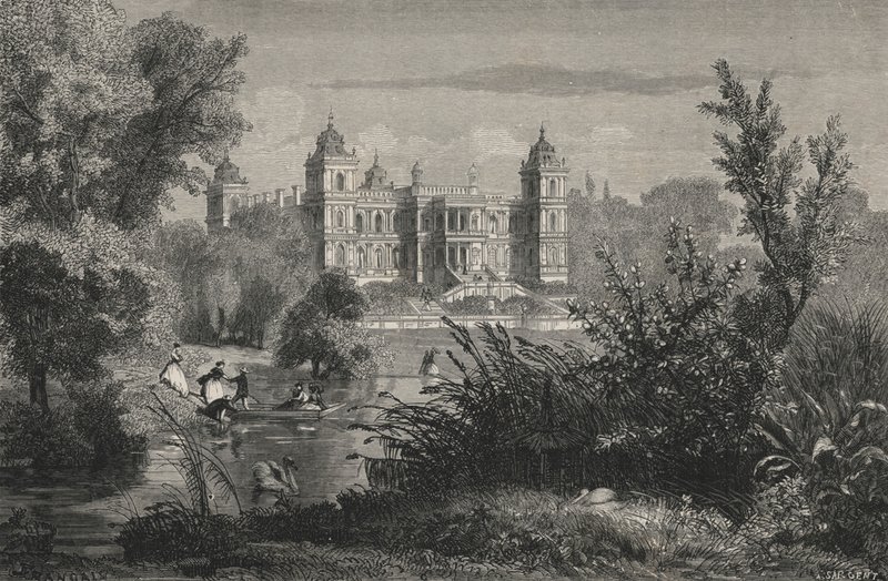 Ferrieres, A Mme La Baronne De Rothschild (in engraving) 作： ヨーロピアンスクール