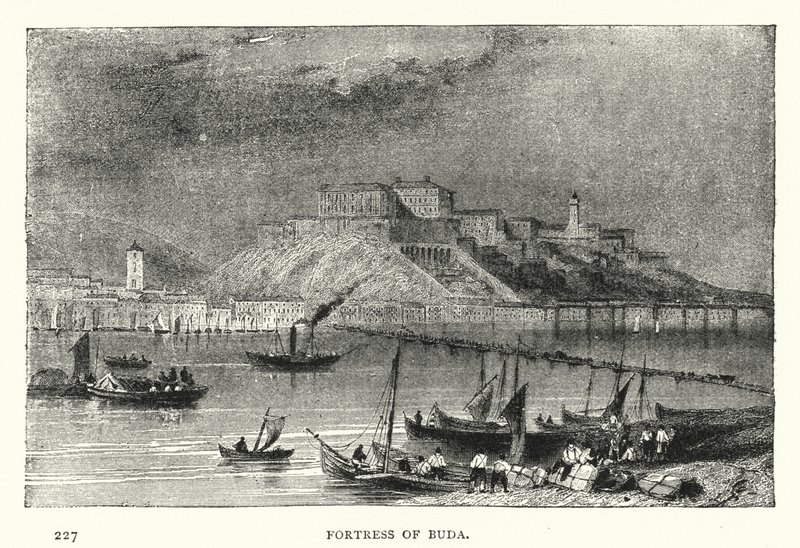 ブダの要塞（彫刻 作： ヨーロピアンスクール