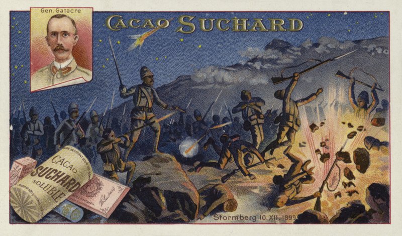 1899年12月10日、イギリスの将軍、ウィリアムフォーブスガタークとボーア戦争のストームバーグの戦い 作： ヨーロピアンスクール