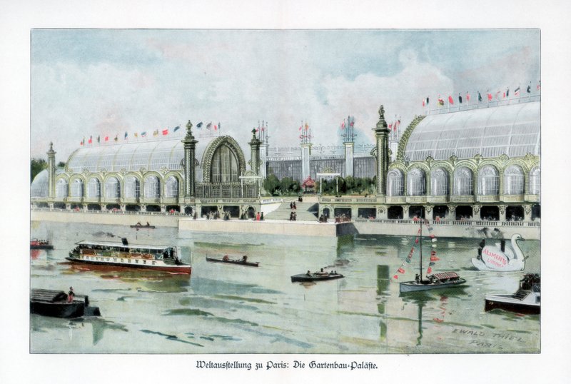 蚤の市 1889年 パリ万博 記念 フォトブック Vues de Paris パリ万国