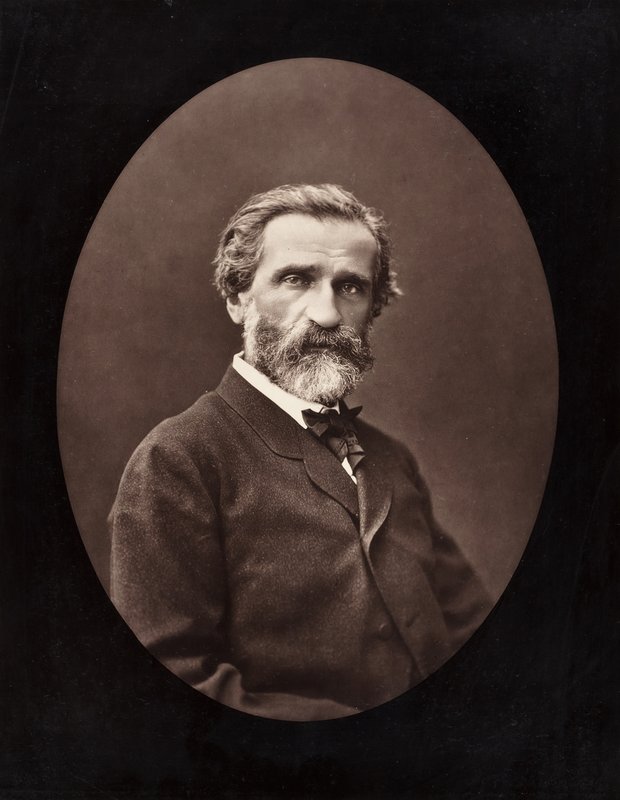セール　ジュゼッペ・ヴェルディ　カルテ・デ・ヴィジット　鶏卵写真　1850年代 Ferdinand_J_Mulnier_-