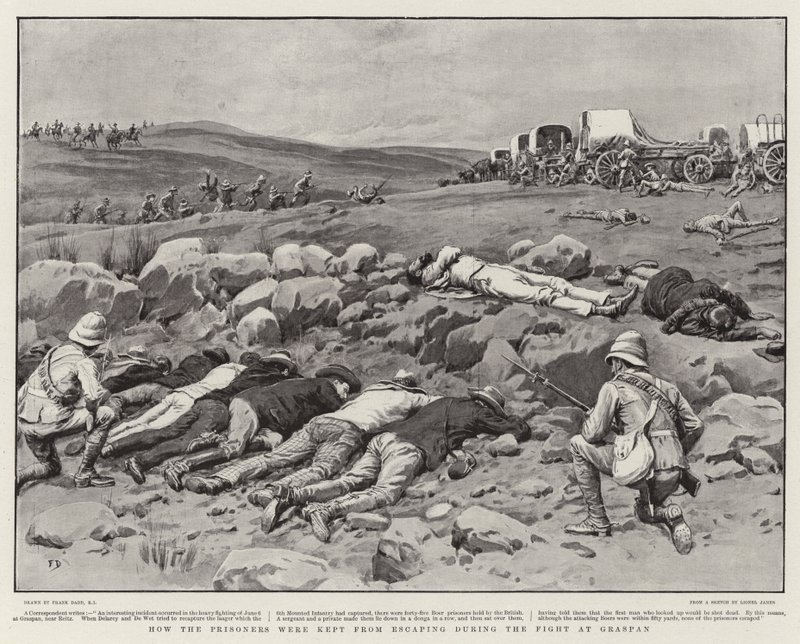 Graspanでの戦闘中に囚人が脱出するのを防ぐ方法 作： フランク・ダッド