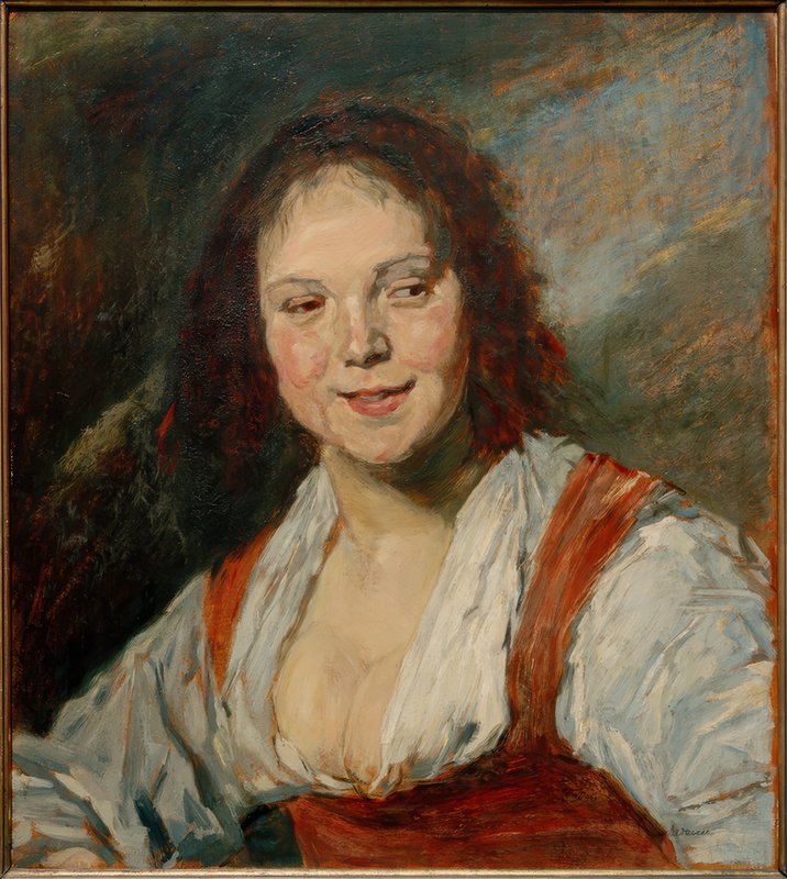 油絵 フランス・ハルス 模写 oil painting 原画　複製画 Frans_Hals_-