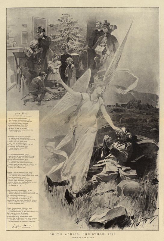 南アフリカ、クリスマス、1899年 作： フレデリック・デ・ヘネン