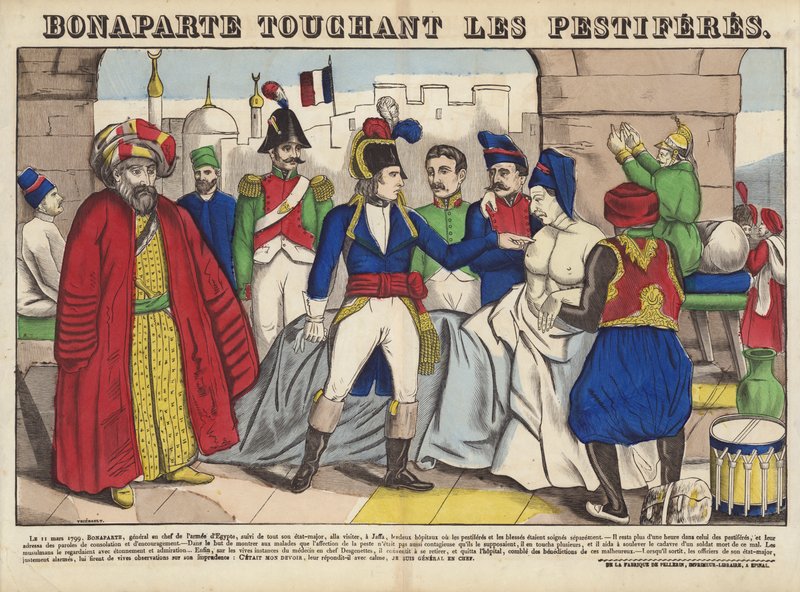 農場主に触れるボナパルト 作： フランス語学校