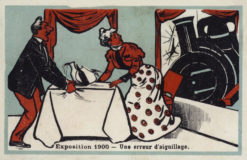 博覧会1900-スイッチングエラー（クロモリト） 作： フランス語学校