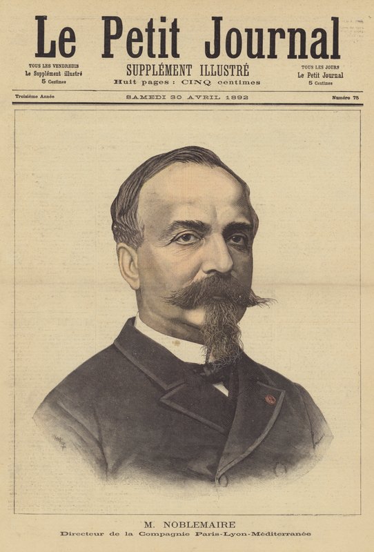 Gustave Noblemaire、フランス人エンジニア 作： フランス語学校