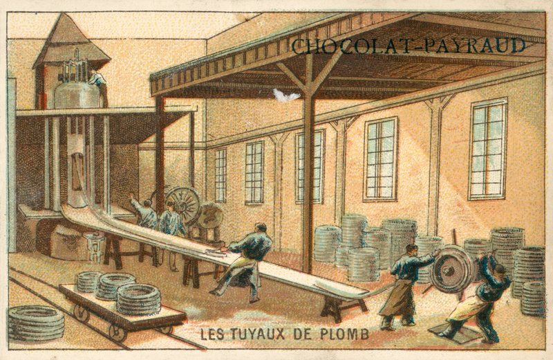 リードパイプの製造 作： フランス語学校