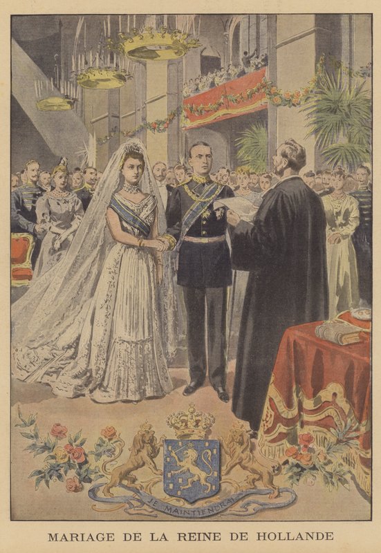 オランダの女王の結婚 作： フランス語学校