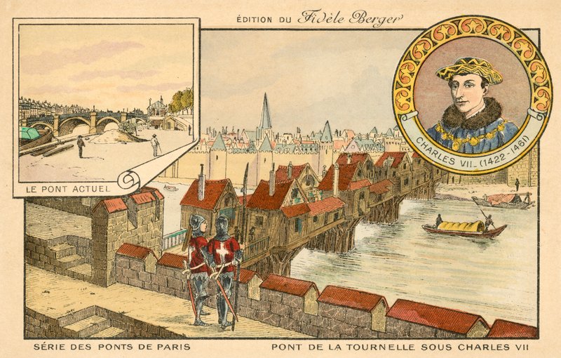パリのトゥルネル橋 作： フランス語学校