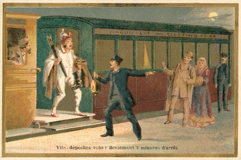 すばやく、急いで、わずか2分の停止 作： フランス語学校