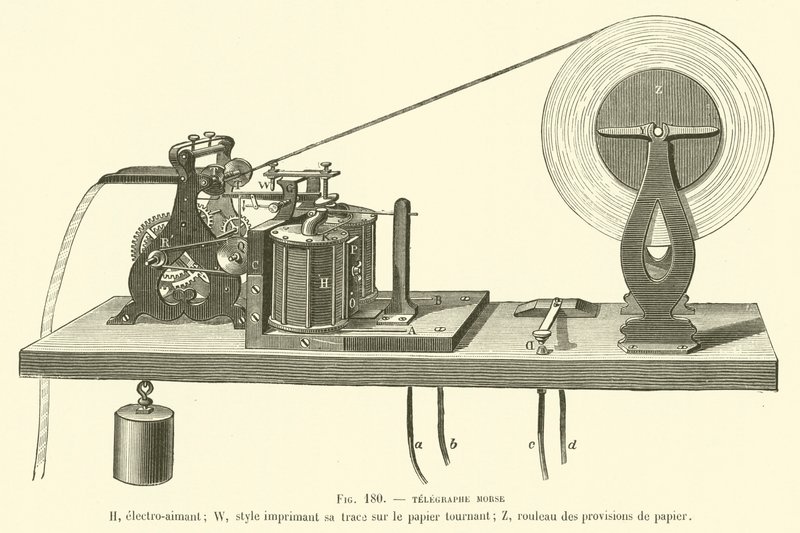 Telegraphe Morse 作： フランス語学校