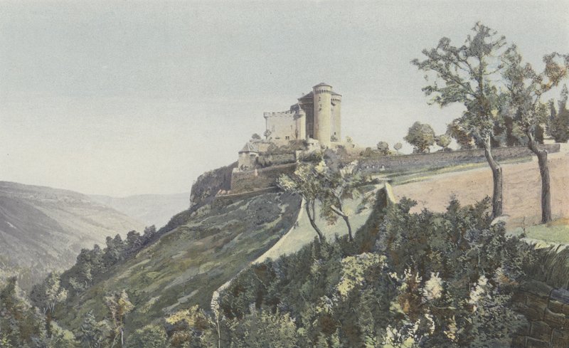 Compeyre、Chateau de Cabrieres 作： フランスの写真家