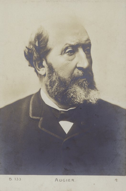 エミール・オージェ（1820-1889）、フランスの劇作家 作： フランスの写真家