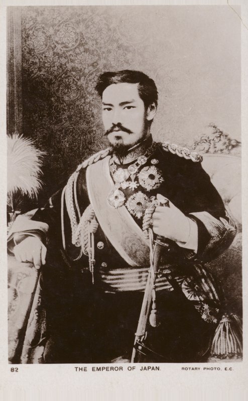 明治天皇 作： フランスの写真家