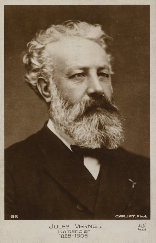 ジュール・ヴェルヌ（1828-1905）、フランスの小説家 作： フランスの写真家