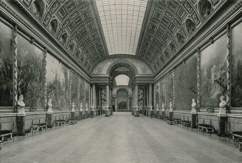 La Galerie des Batailles、戦いのギャラリー（グラビア） 作： フランスの写真家