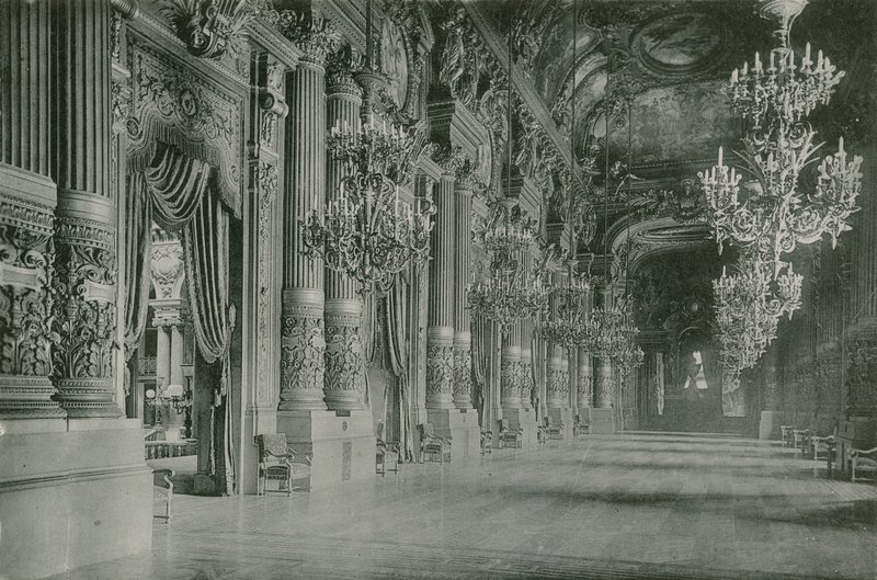 Le Foyer Public de lOpera、オペラのパブリックロビー（グラビア） 作： フランスの写真家