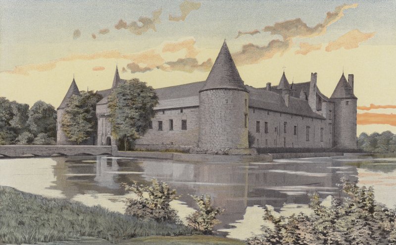 Le Plessis-Bourre、Chateau、Ensemble SO 作： フランスの写真家