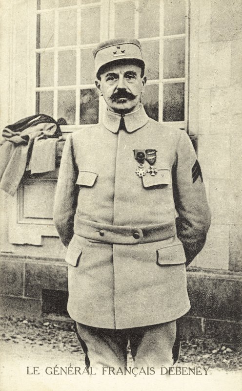 Marie-Eugene Debeney, フランス第一次世界大戦の将軍（モノクロ写真 作： フランスの写真家