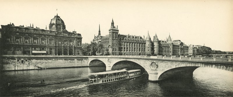 パリ、コンシェルジュリーおよび商業裁判所、コンシェルジュリーおよび貿易裁判所 作： フランスの写真家