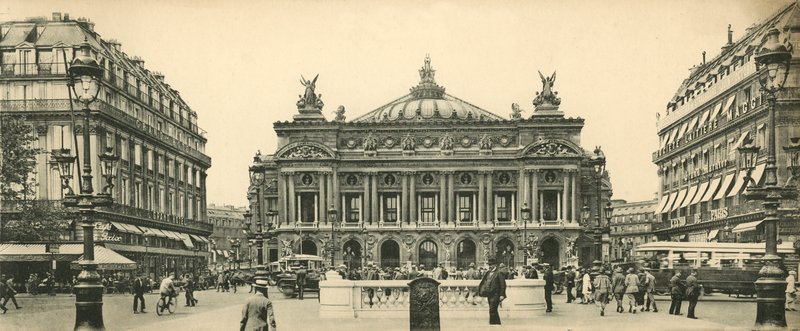 パリ、オペラ劇場と場所、オペラ劇場と場所 作： フランスの写真家
