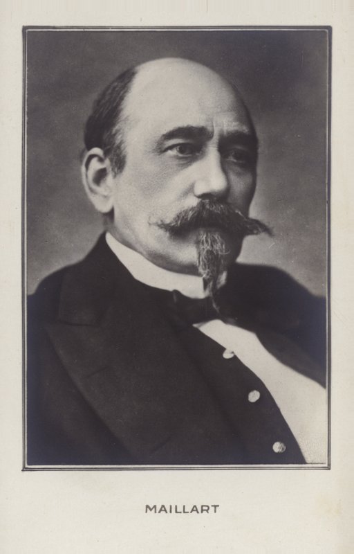 Louis-Aime Maillartの肖像 作： フランスの写真家