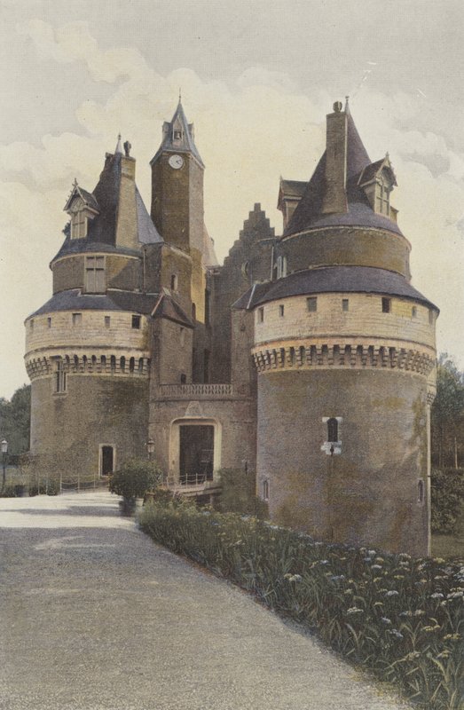 ランブレ、シャトー 作： フランスの写真家