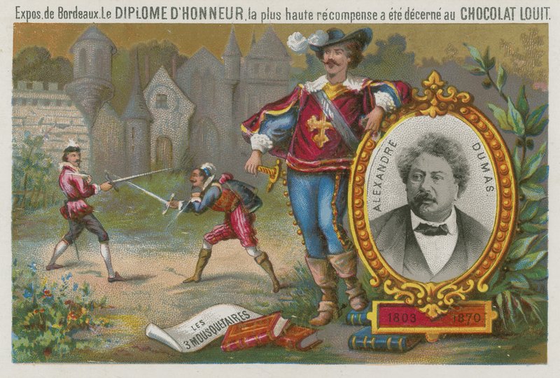 アレクサンドルデュマ（1803-1870） 作： フランス語学校