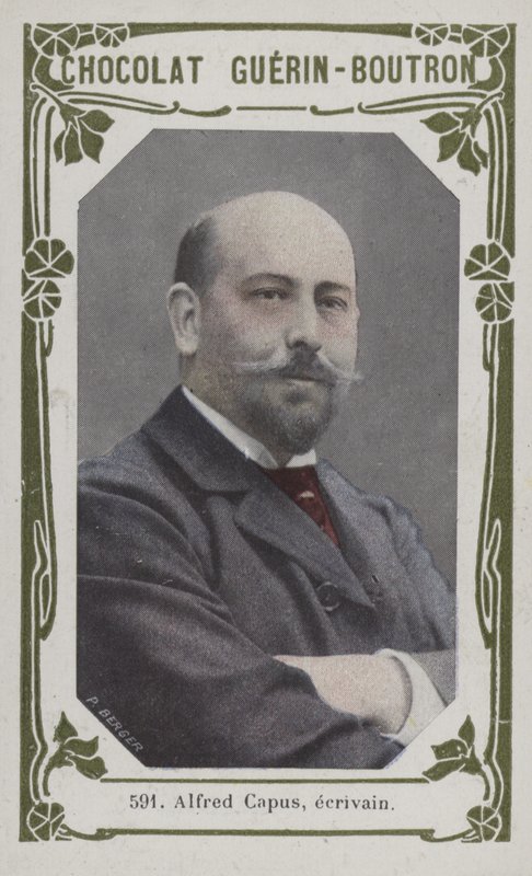 Alfred Capus、ecrivain（カラー写真） 作： フランス語学校