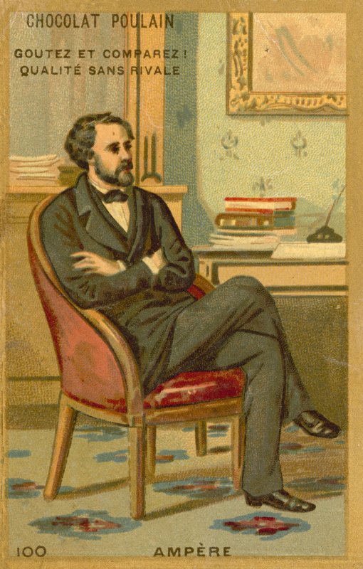 Andre-Marie Ampere、フランスの物理学者 作： フランス語学校
